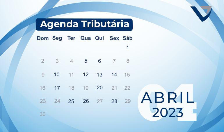 Agenda Tributária Abril 2023