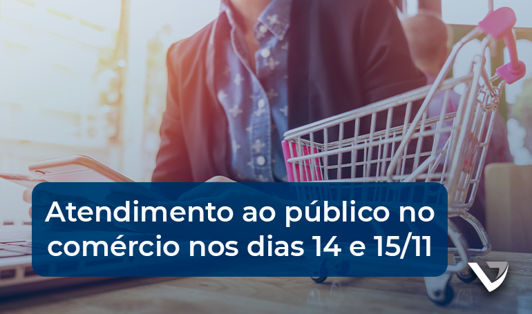 Atendimento ao Público dias 14 e 15 de Novembro