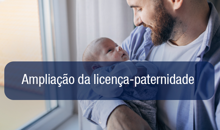 Governo sanciona lei que amplia licença-paternidade e cria salário-paternidade